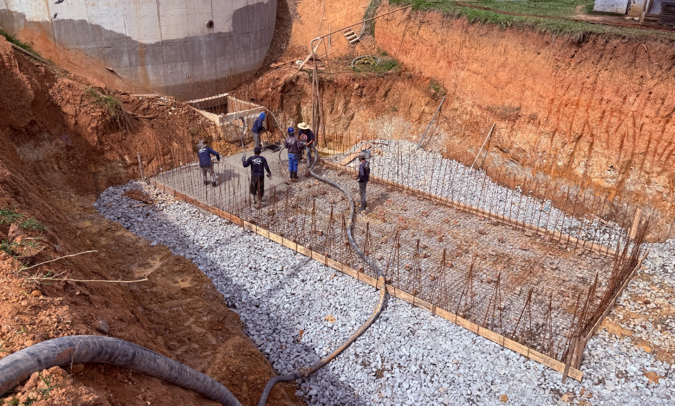 SAAEJA AVANÇA NAS OBRAS DA NOVA ESTAÇÃO ELEVATÓRIA DE ÁGUA TRATADA NA FAZENDA DA BARRA