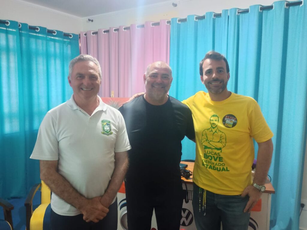 Pedreira recebe Renato Bolsonaro e Lucas Bove em agenda que movimenta o município