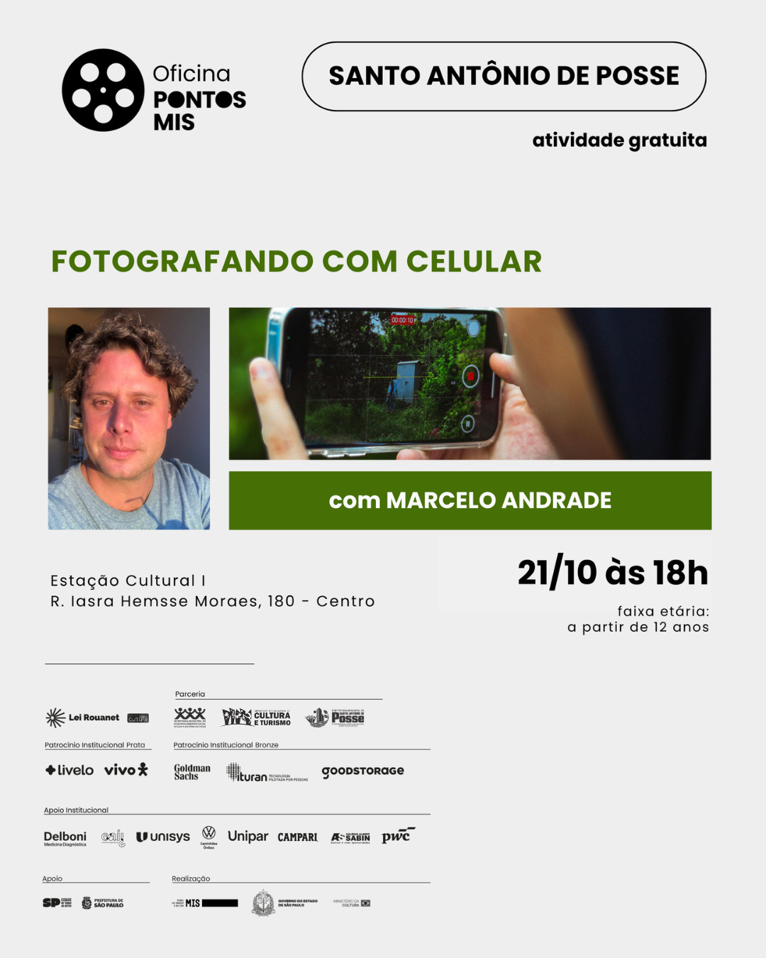 INSCRIÇÕES ABERTAS – VAGAS LIMITADAS!