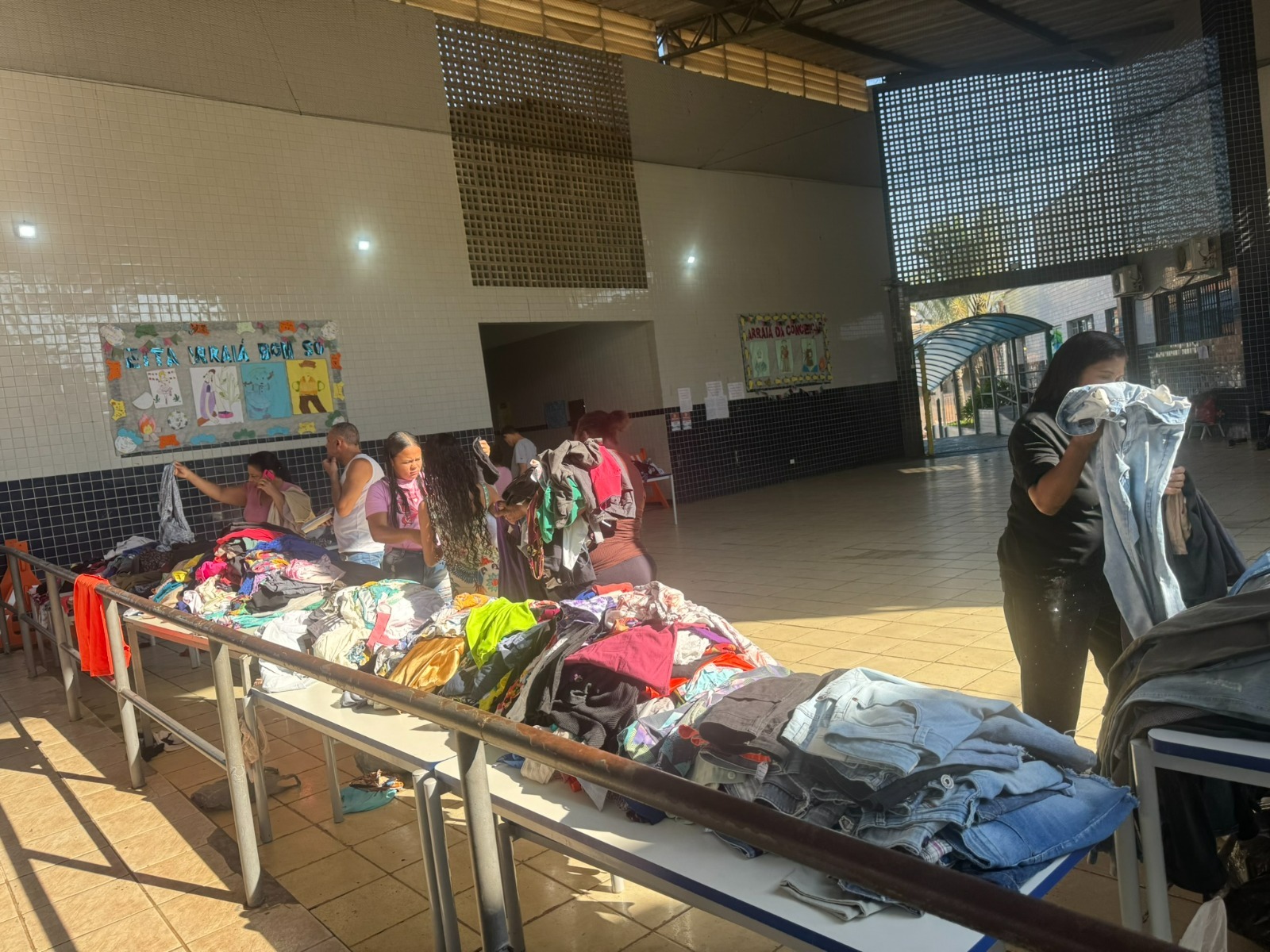 Fundo Social promove doação gratuita de roupas neste sábado
