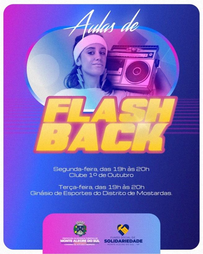 Prefeitura oferece aulas gratuitas de Flashback em Monte Alegre do Sul