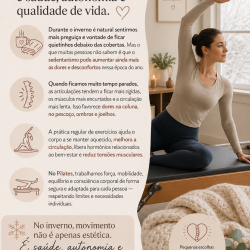 Coluna 2 — No frio, o corpo pede movimento