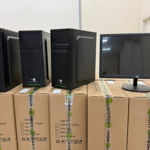 Prefeitura investe na modernização da estrutura tecnológica com aquisição de novos computadores