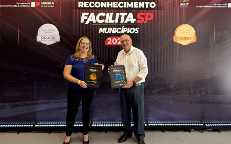 Monte Alegre do Sul conquista, pelo segundo ano consecutivo, o Selo Ouro do Facilita SP e recebe também o Selo Inovação