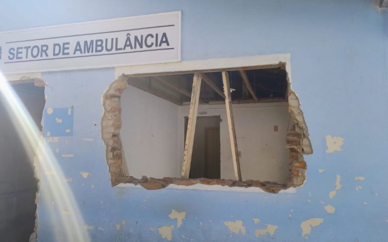 Prefeitura inicia obras de adequação no Setor de Ambulância para melhorar estrutura e atendimento