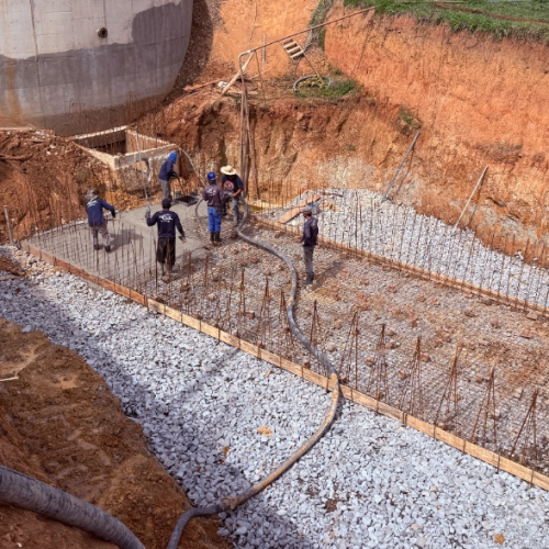 SAAEJA AVANÇA NAS OBRAS DA NOVA ESTAÇÃO ELEVATÓRIA DE ÁGUA TRATADA NA FAZENDA DA BARRA