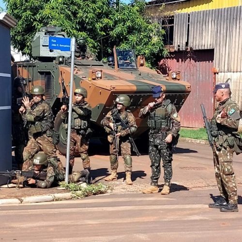 Exército realiza treinamento em Santo Antônio de Posse com programação até 27 de maio