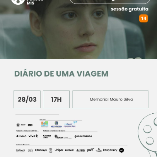 Cinema Pontos MIS exibe “Diário de Uma Viagem” neste sábado (28/03) no Memorial Mauro Silva