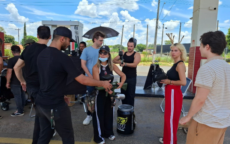 Filme com Hugo Bonèmer e Luciano Szafir é filmado em Santo Antônio de Posse