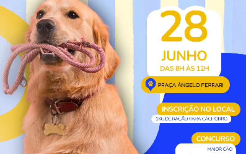 14ª Cãominhada de Pedreira reúne cidade por bem-estar animal