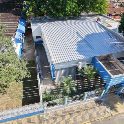Novo telhado e melhorias estruturais marcam revitalização da EMEI Primeira Estação
