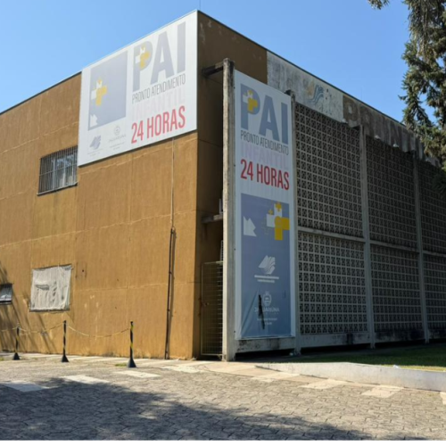 ENTRADA DO HOSPITAL WALTER FERRARI É ALTERADA TEMPORARIAMENTE PARA O PAI
