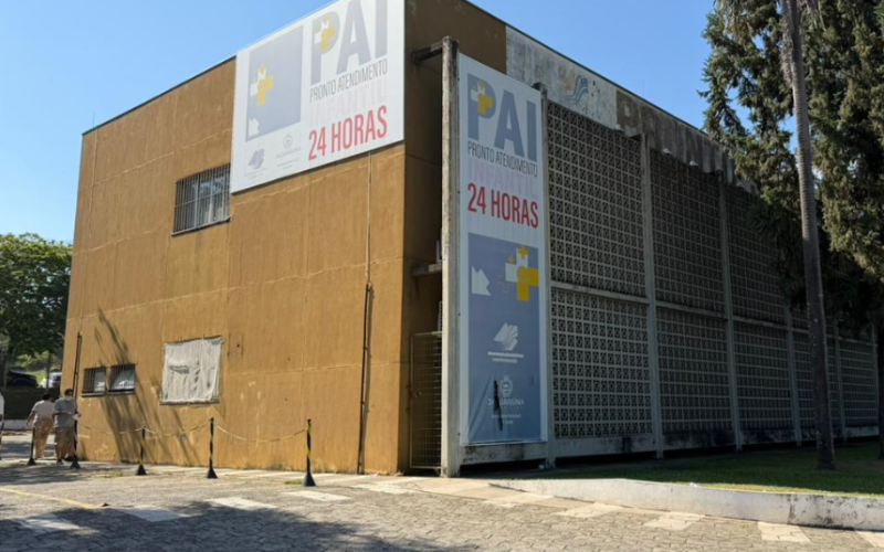 ENTRADA DO HOSPITAL WALTER FERRARI É ALTERADA TEMPORARIAMENTE PARA O PAI