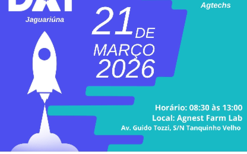 JAGUARIÚNA RECEBE STARTUP DAY 2026 COM FOCO EM INOVAÇÃO NO AGRONEGÓCIO
