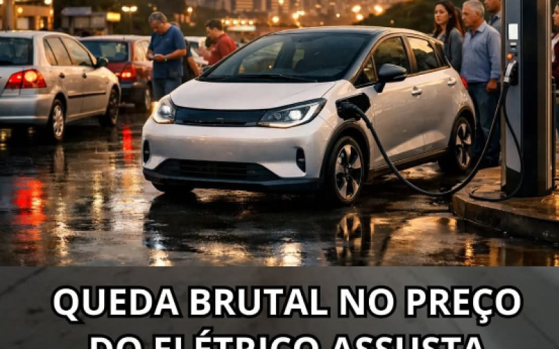 BYD derruba preço do Dolphin Mini e coloca carro elétrico na briga direta com os populares a gasolina