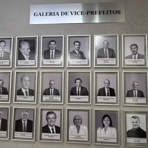 Prefeitura inaugura galeria de vice-prefeitos no Paço Municipal