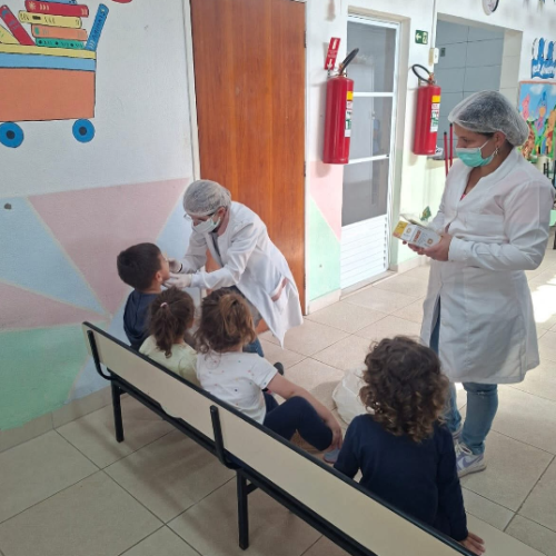 Prefeitura realiza ação de saúde bucal em escolas da rede municipal