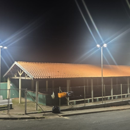 Prefeitura conclui instalação de iluminação no campo de bocha do São Judas