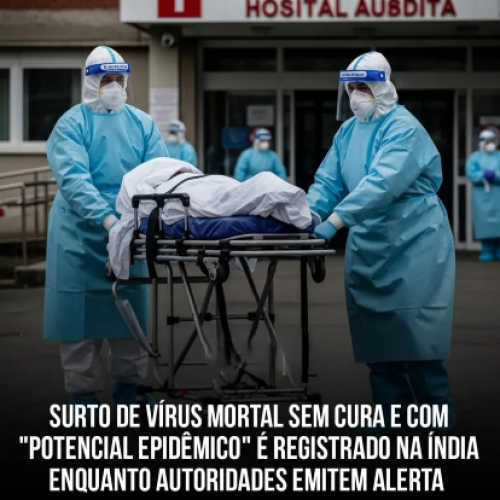 Alerta de novo Virús na Índia, preocupa autoridades de saúde