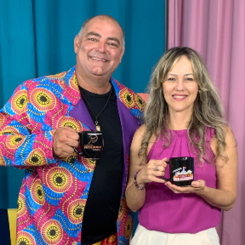 Luciana Picolomini no Programa do Fred
