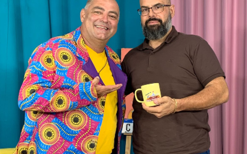 Bananas Wilson no Programa do Fred