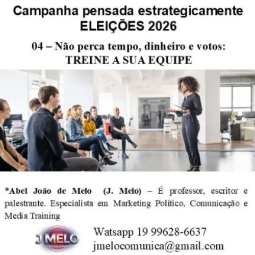 Campanha pensada estrategicamente ELEIÇÕES 2026