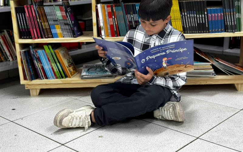 Mais leitura, mais oportunidades: mais de 2900 mil livros chegam às escolas municipais