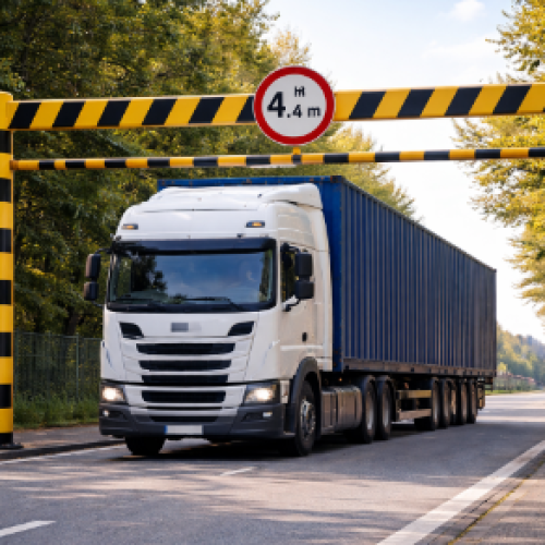 Prefeitura anuncia instalação de delimitadores de altura para coibir tráfego irregular de caminhões