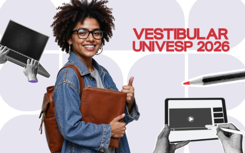 Inscrições do Vestibular UNIVESP 2026 vão até 11 de março