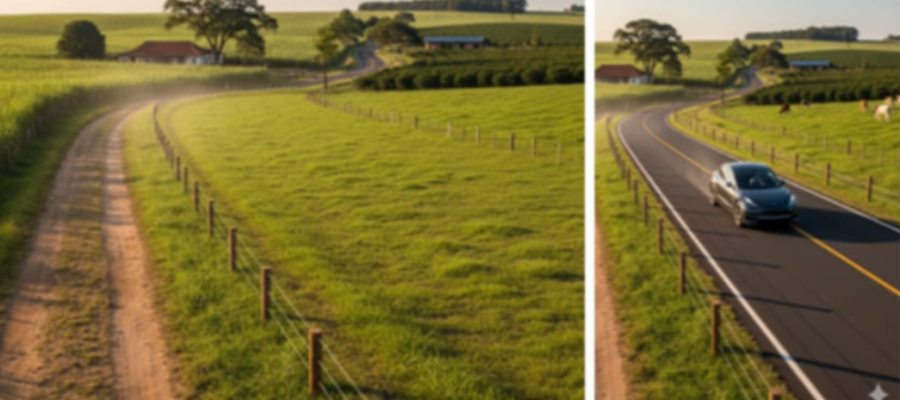 O asfaltamento fantasmagórico na estrada que liga Pedreira a CampinasPor Sidenei Defendi