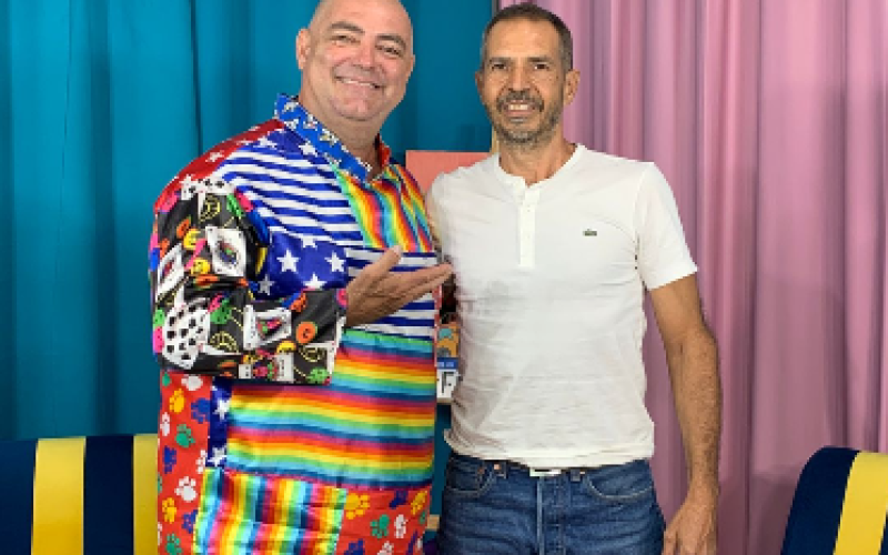 Programa Circo Fred Federicce recebe Luciano Catelli