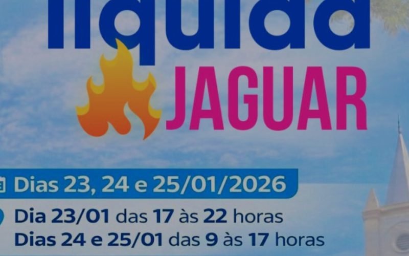 LIQUIDA JAGUAR MOVIMENTA CONSUMIDORES NO BOULEVARD