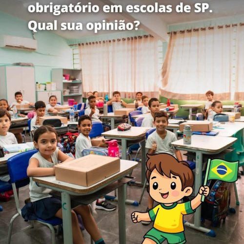 Hino brasileiro, devolta nas Escolas…