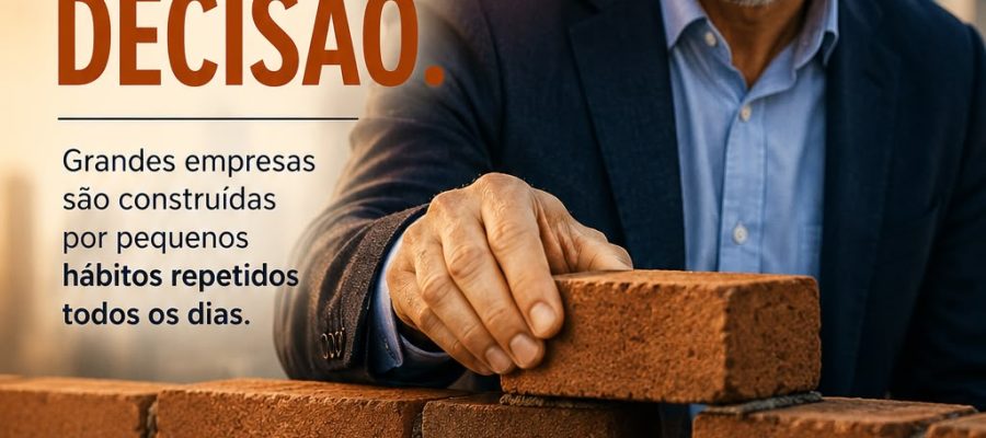 O SUCESSO DA SUA EMPRESA NÃO DEPENDE DE UMA GRANDE DECISÃO