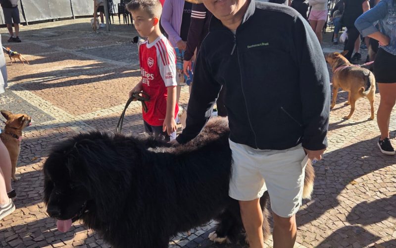 2ª Cãominhada de Amparo reúne mais de 110 cães e arrecada mais de 100 quilos de ração
