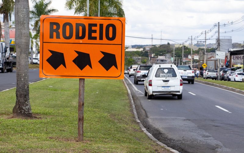 MOBILIDADE URBANA REALIZA ALTERAÇÕES NO TRÂNSITO DURANTE O RODEIO DE JAGUARIÚNA